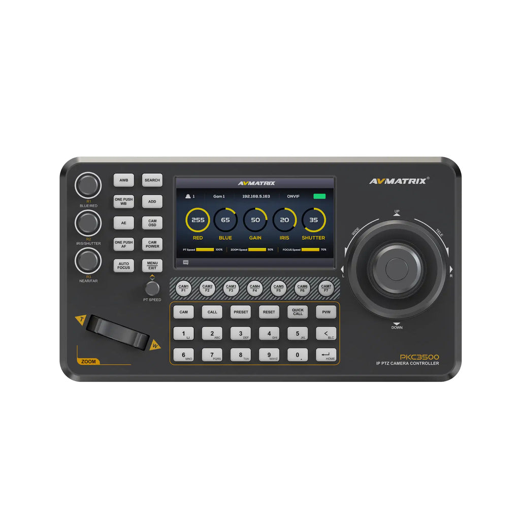 AVMATRIX PKC3500 – Contrôleur Professionnel de Caméras PTZ IP