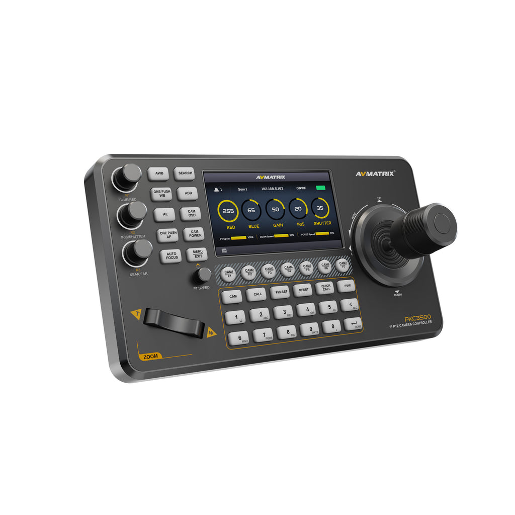 AVMATRIX PKC3500 – Contrôleur Professionnel de Caméras PTZ IP