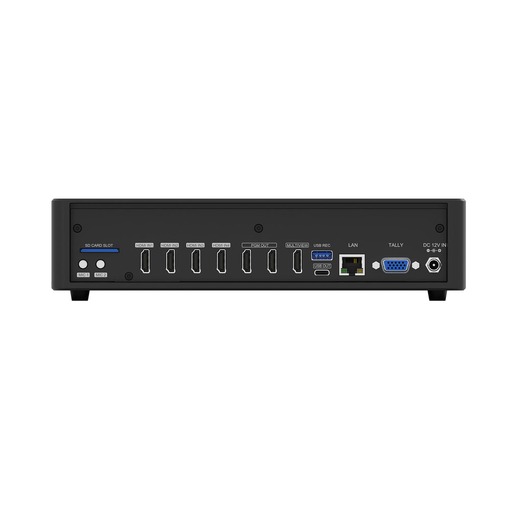 AVMATRIX SHARK H4 PLUS – 4-CH HDMI Video Switcher Professionnel