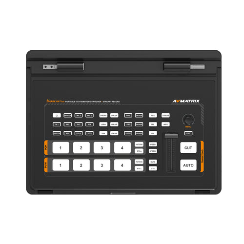 AVMATRIX SHARK H4 PLUS – 4-CH HDMI Video Switcher Professionnel