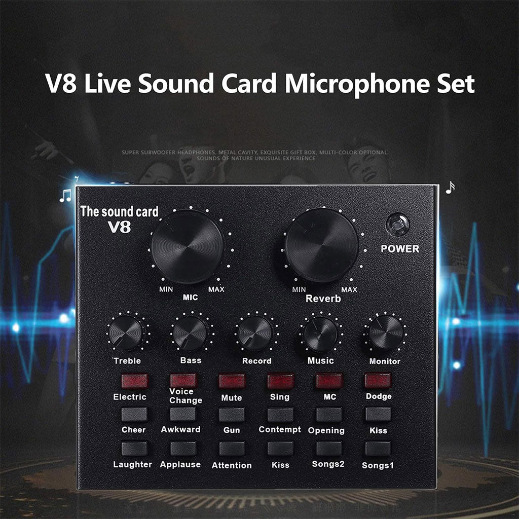 Cart son v8 + microphone