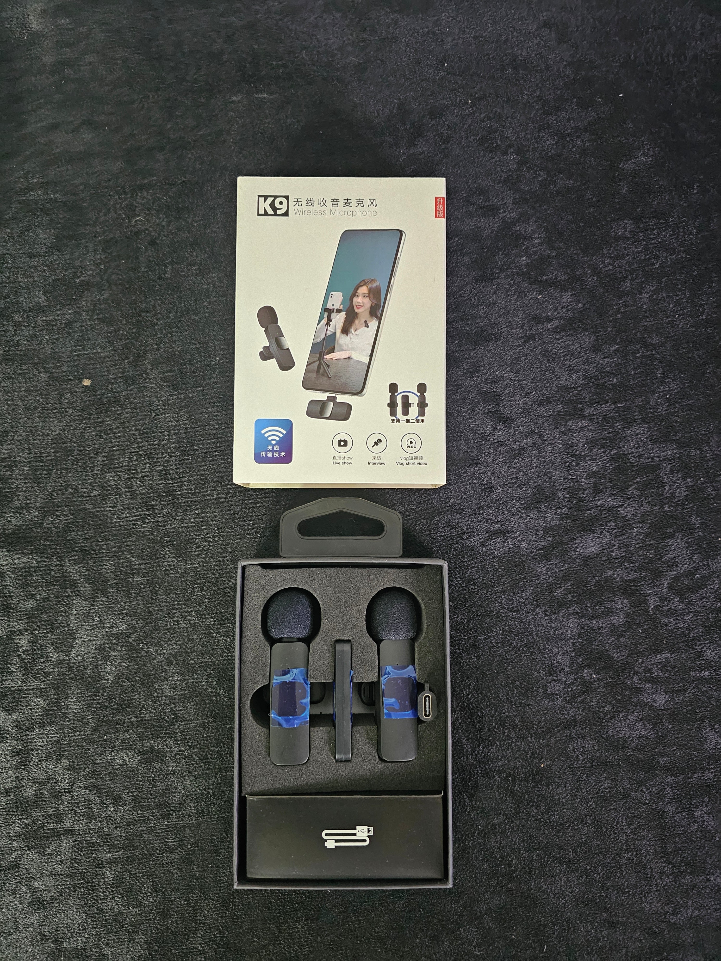 Pack Promo Trépied + Microphone + Télécommande Bluetooth