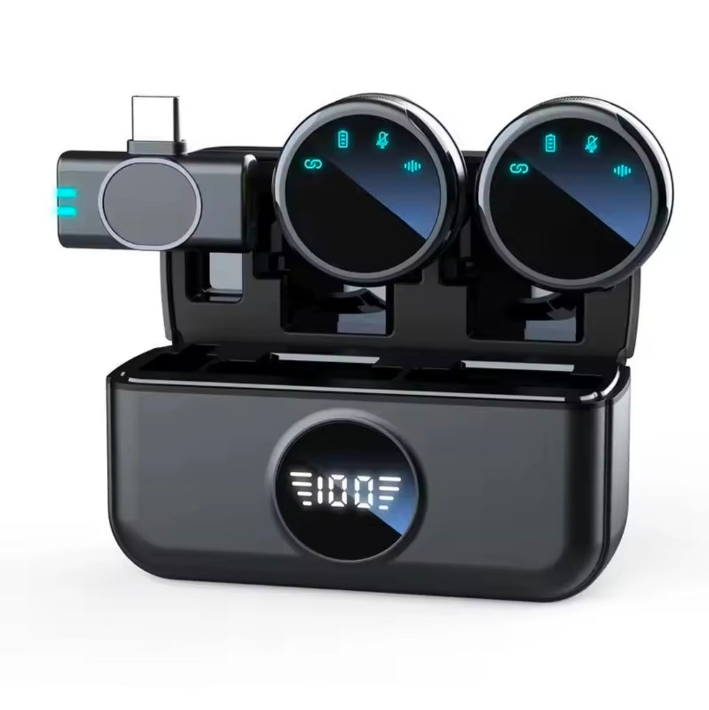Wireless microphone double