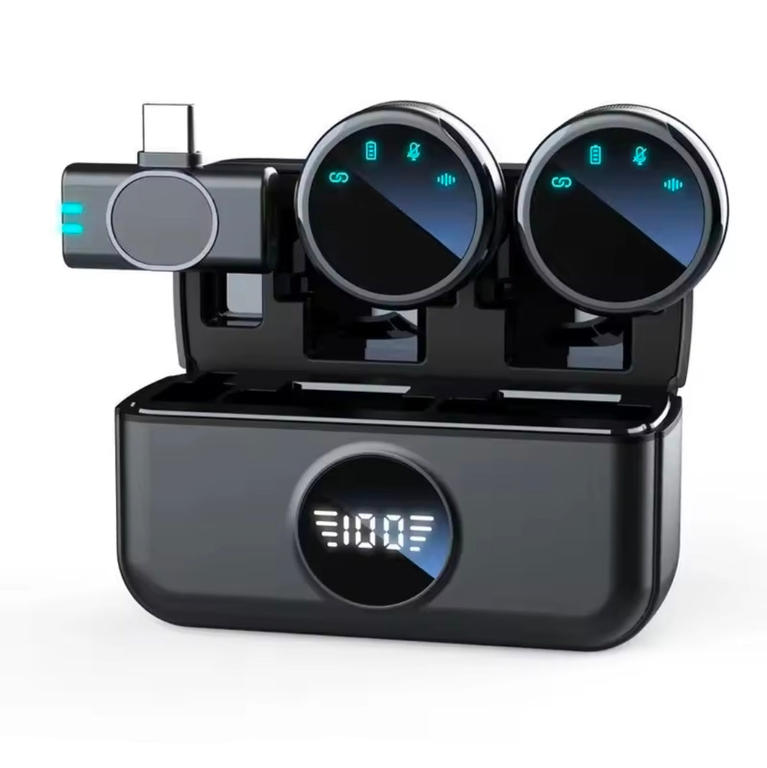 Wireless microphone double